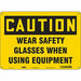 Safety Sign 10 inx14 in Aluminum