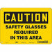 Safety Sign 7 in x 10 in Aluminum