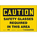 Safety Sign 5 inx7 in Vinyl