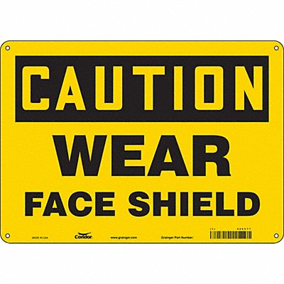 K0312 Safety Sign 10 inx14 in Aluminum