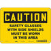 Safety Sign 7 in x 10 in Aluminum