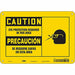 K0345 Safety Sign 7 in x 10 in Aluminum