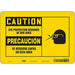 K0345 Safety Sign 7 inx10 in Polyethylene