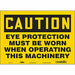 Safety Sign 10 inx14 in Vinyl