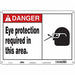 Safety Sign 10 inx14 in Polyethylene