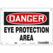 Safety Sign 7 in x 10 in Polyethylene