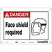 Safety Sign 7 inx10 in Polyethylene