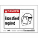 Safety Sign 5 inx7 in Vinyl