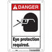 Safety Sign 10 in x 7 in Aluminum
