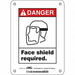 Safety Sign 7 in x 5 in Aluminum