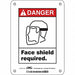 Safety Sign 7 inx5 in Polyethylene