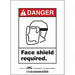 Safety Sign 7 in x 5 in Vinyl