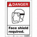 Safety Sign 14 in x 10 in Vinyl