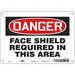 Safety Sign 7 inx10 in Polyethylene