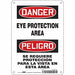 Safety Sign 10 inx7 in Aluminum