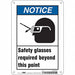 Safety Sign 10 inx7 in Aluminum