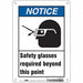 Safety Sign 10 inx7 in Polyethylene