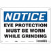 Safety Sign 7 in x 10 in Aluminum