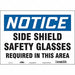 Safety Sign 10 inx14 in Vinyl