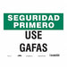 Safety Sign 10 in x 14 in Vinyl