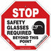 Safety Sign 12 inx12 in Aluminum