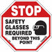 Safety Sign 24 inx24 in Vinyl