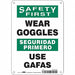 Safety Sign 10 inx7 in Polyethylene