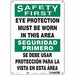 Safety Sign 14 inx10 in Polyethylene