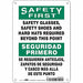 Safety Sign 10 inx7 in Aluminum