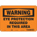 Safety Sign 7 in x 10 in Aluminum