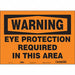 Safety Sign 10 inx14 in Vinyl