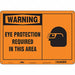 Safety Sign 10 in x 14 in Polyethylene
