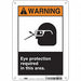 Safety Sign 10 in x 7 in Polyethylene