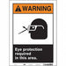 Safety Sign 14 in x 10 in Vinyl