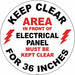 Anti-Slip Floor Sign 17 in x 17 in Vinyl