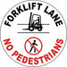 Anti-Slip Floor Sign 17 in x 17 in Vinyl