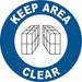 Anti-Slip Floor Sign 17 in x 17 in Vinyl