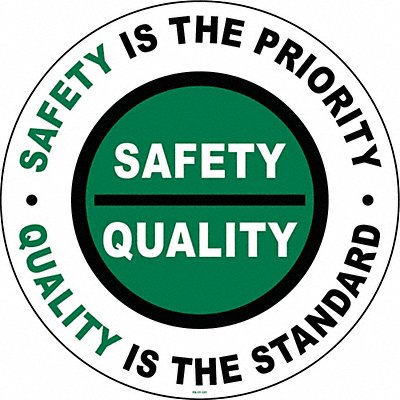 Anti-Slip Floor Sign 17 in x 17 in Vinyl