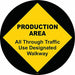 Anti-Slip Floor Sign 17 in x 17 in Vinyl