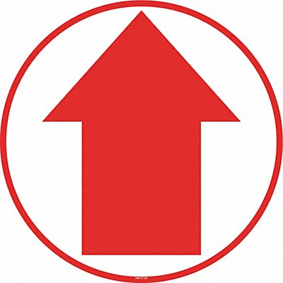 Anti-Slip Floor Sign 17 in x 17 in Vinyl
