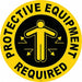 Anti-Slip Floor Sign 17 in x 17 in Vinyl