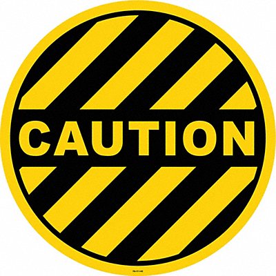 Anti-Slip Floor Sign 17 in x 17 in Vinyl