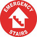 Anti-Slip Floor Sign 17 in x 17 in Vinyl