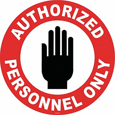 Anti-Slip Floor Sign 17 in x 17 in Vinyl