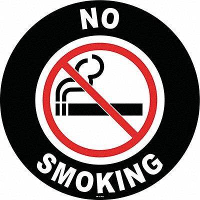 Anti-Slip Floor Sign 17 in x 17 in Vinyl