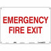 Safety Sign 10 in x 14 in Polyethylene