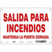 Safety Sign 7 in x 10 in Polyethylene