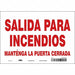 Safety Sign 7 in x 10 in Vinyl