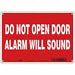 Safety Sign 7 in x 10 in Aluminum