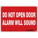 Safety Sign 7 in x 10 in Polyethylene